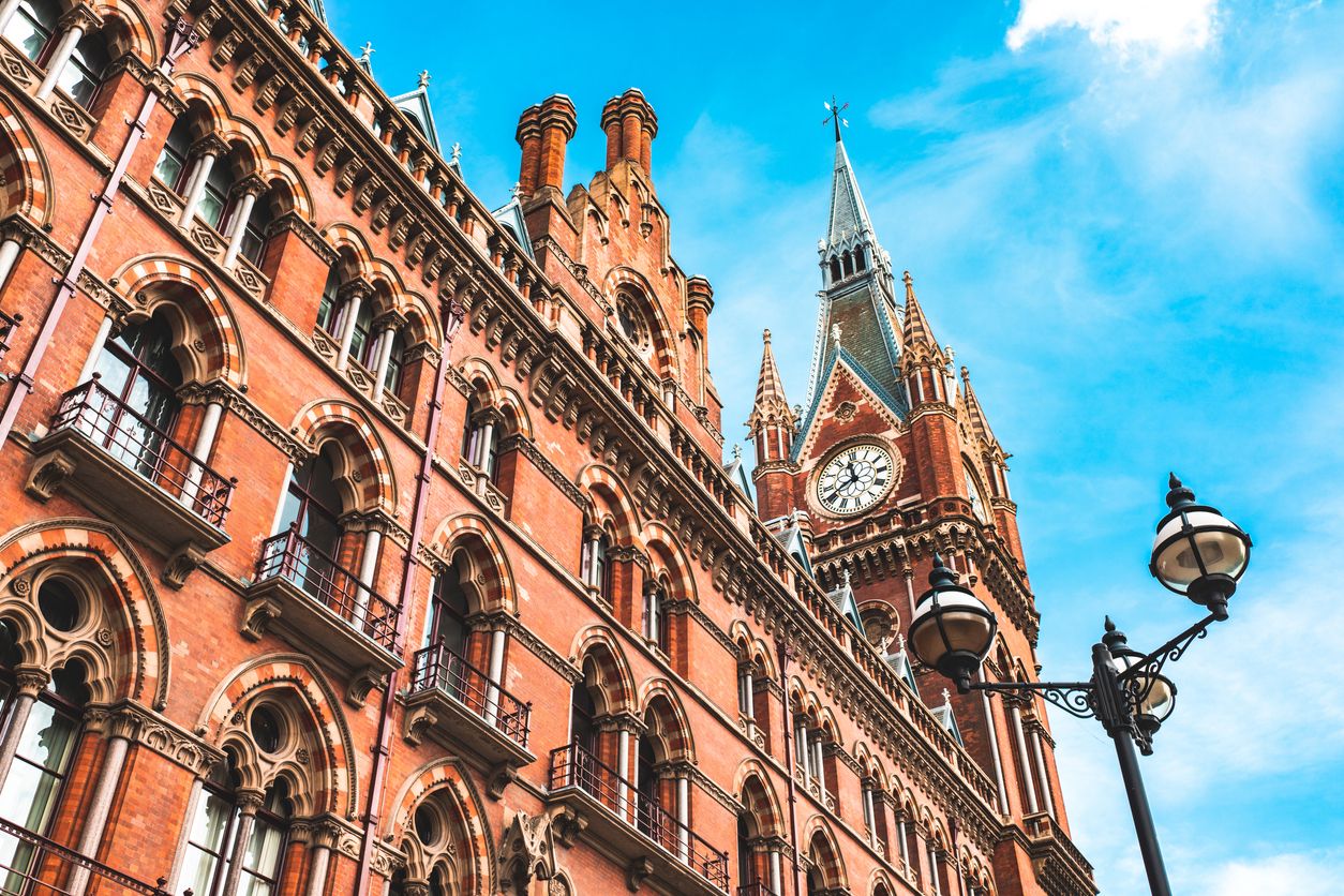La estación de St. Pancras, en Reino Unido