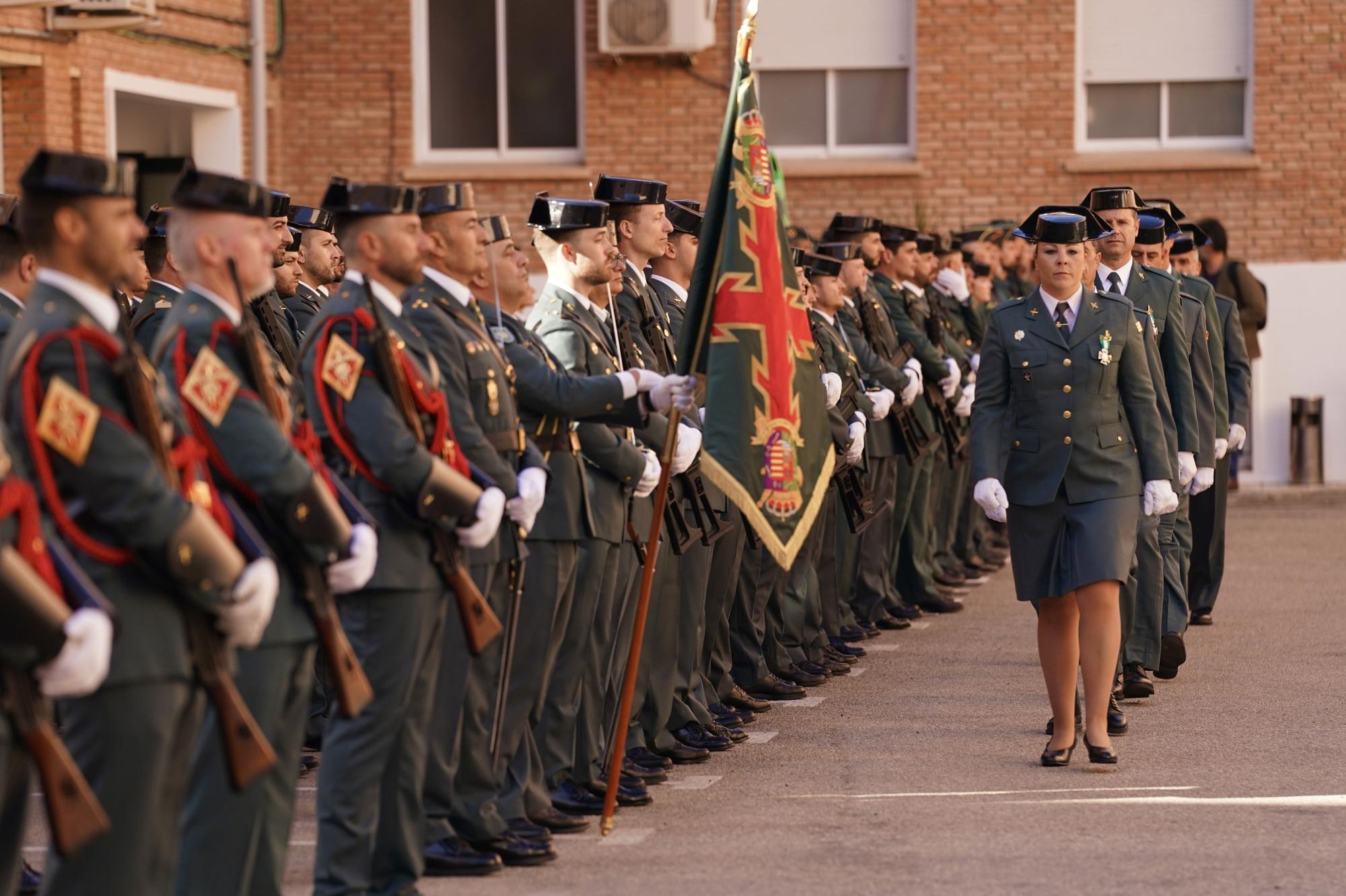 El subdelegado del Gobierno en Málaga, Javier Salas, preside el acto de 180 Aniversario de la Fundación de la Guardia Civil.