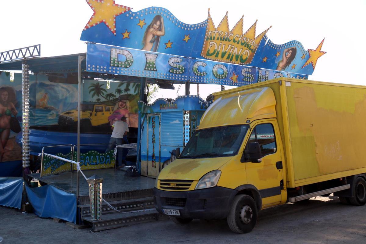 Les imatges de l'atracció de fira de la festa major de Tona on hi ha hagut un accident