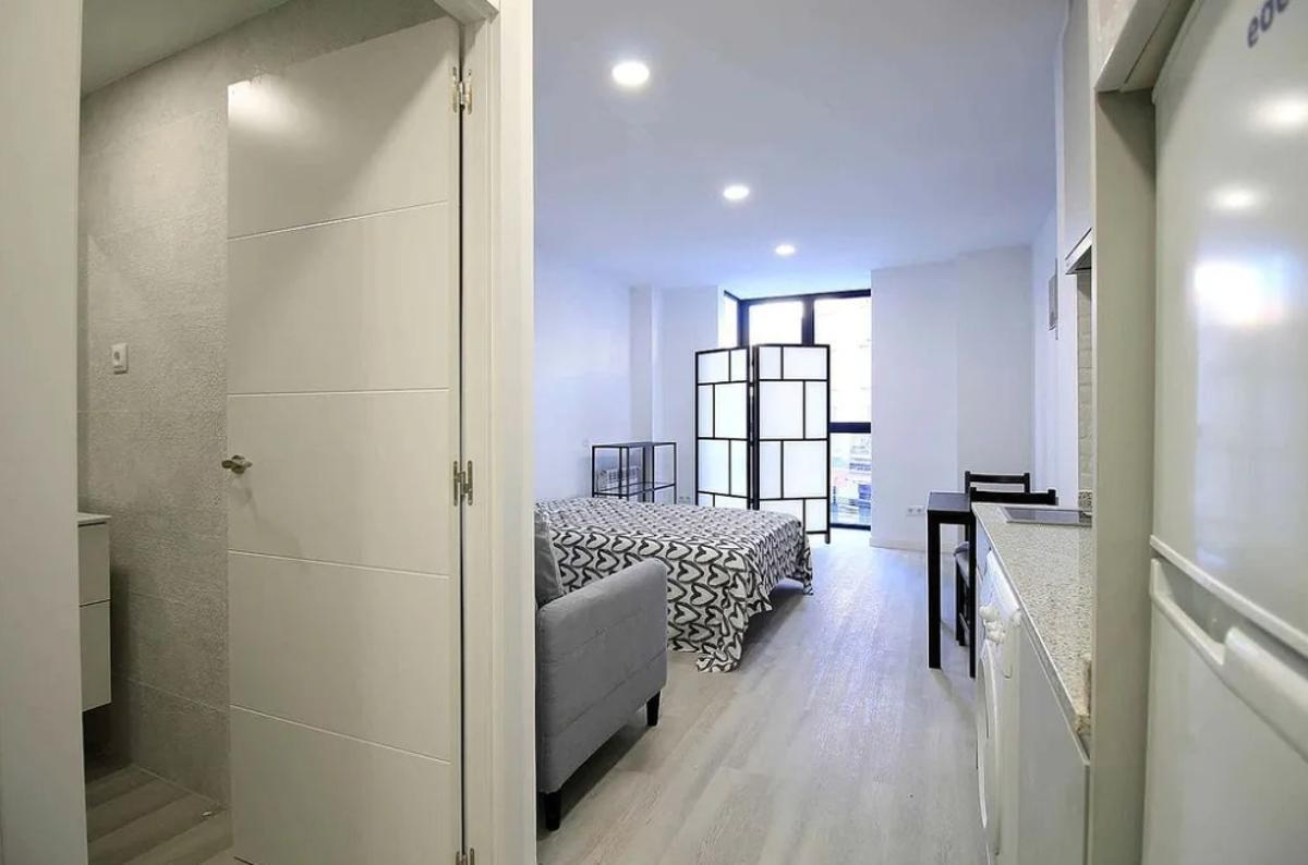 Una de las fotografías del supuesto piso en Ourense, situado realmente en Madrid, que el estafador envió.