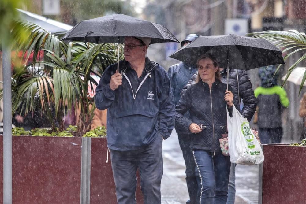 Temporal de viento, lluvia y oleaje en Tenerife