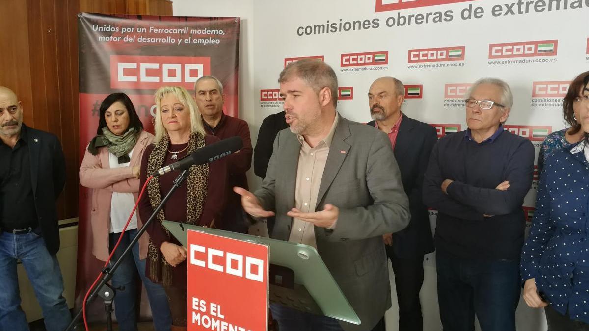 CCOO pide en Cáceres a Sánchez corregir la reforma laboral en el último Consejo de Ministros
