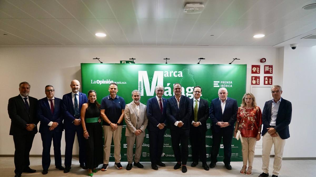 La IX edición de Marca Málaga se celebró en las instalaciones de la Universidad Europea en Málaga y la ponencia principal estuvo a cargo del economista José Carlos Díez.