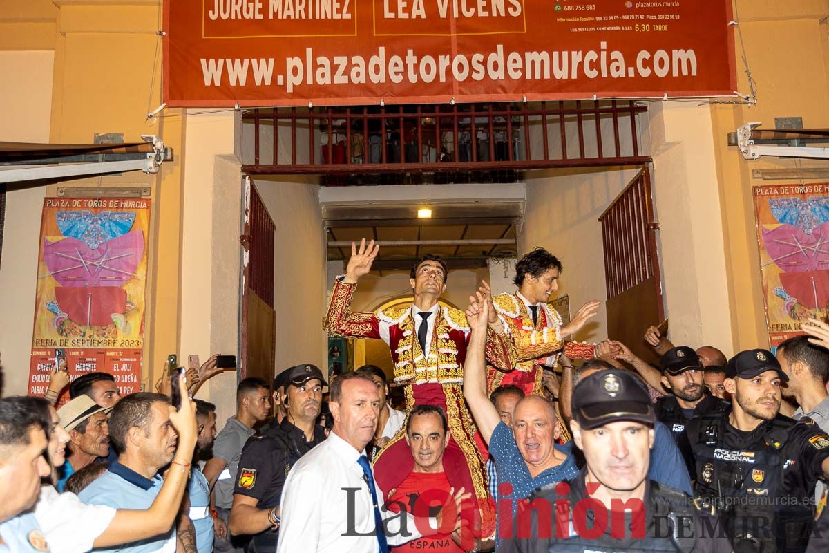 Tercera corrida de la Feria Taurina de Murcia (El Juli, Ureña y Roca Rey)