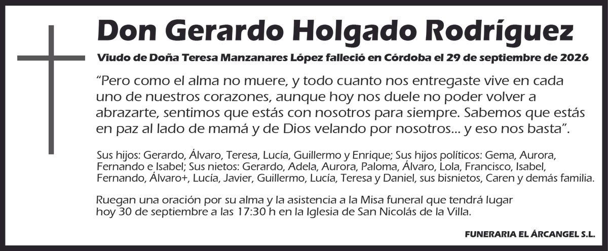 Gerardo Holgado Rodríguez