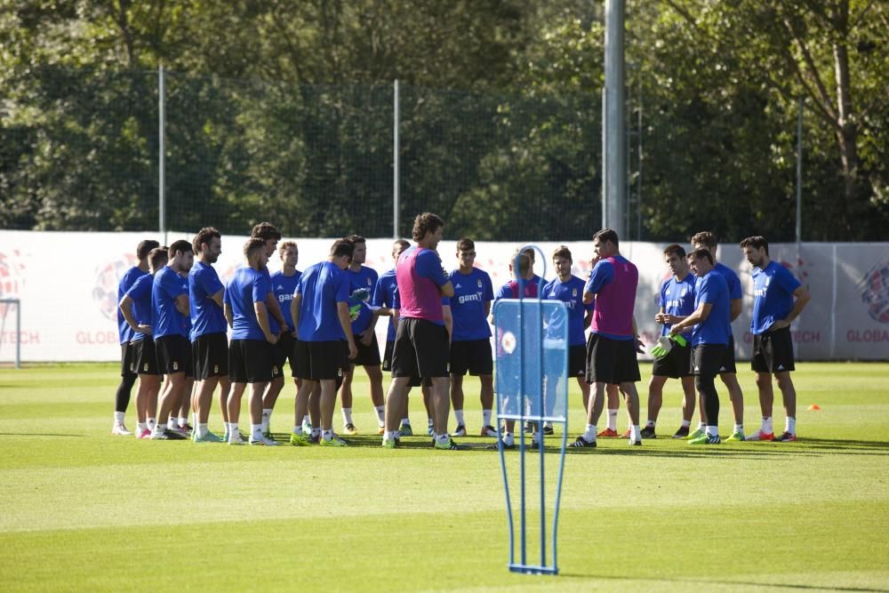 Entrenamiento del Real Oviedo