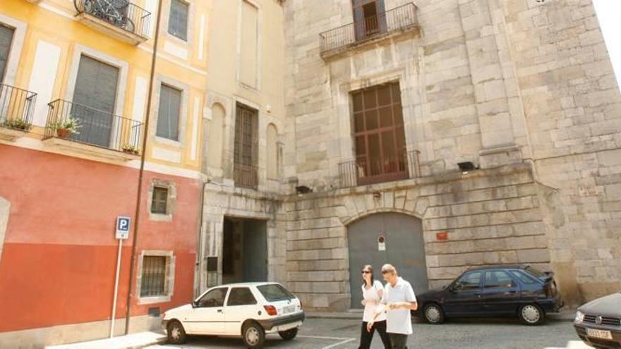 L&#039;Arxiu Provincial, a l&#039;actual edifici Sant Josep, en imatge d&#039;arxiu.