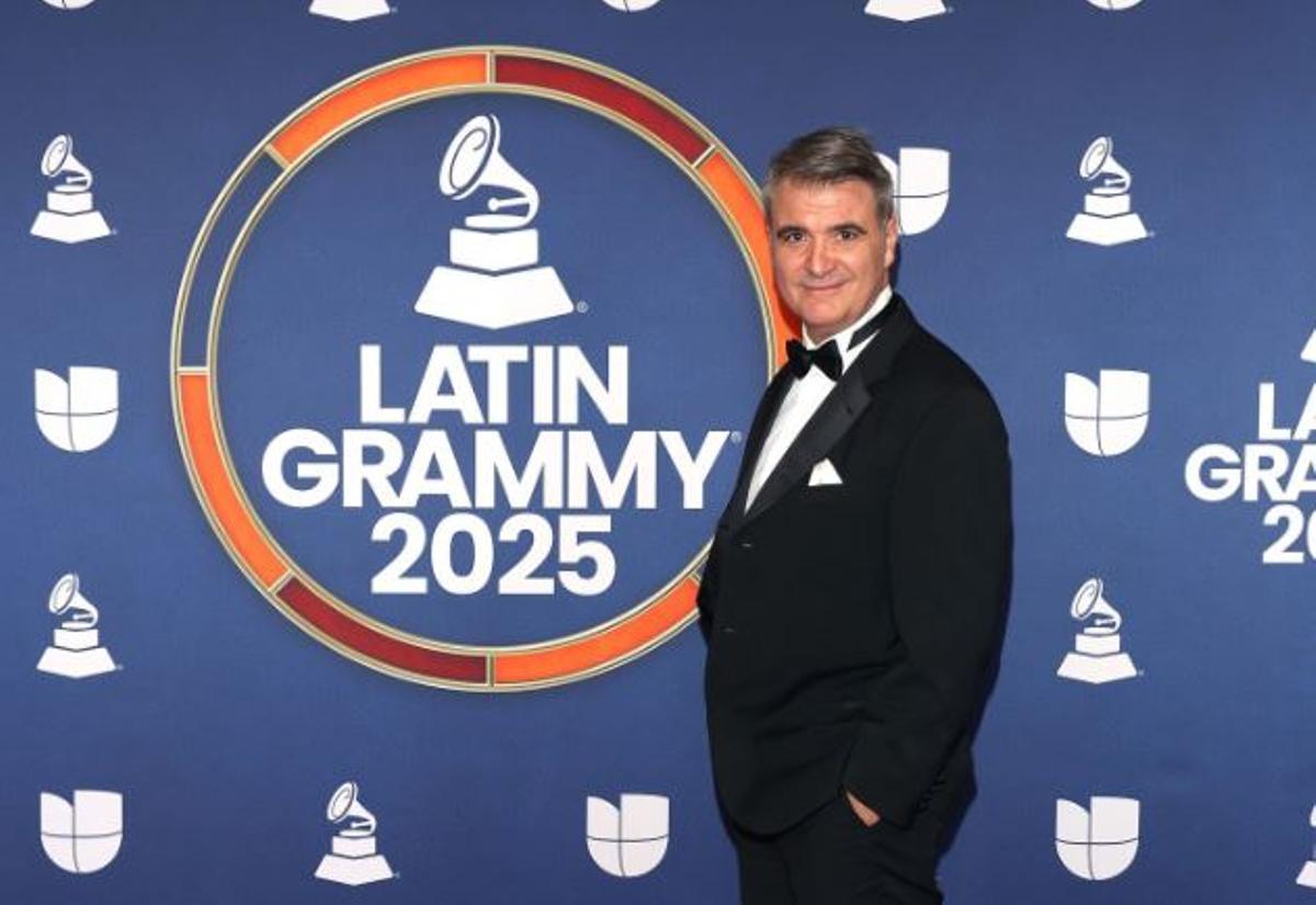 Rafael Serrallet en los Latin Grammy.