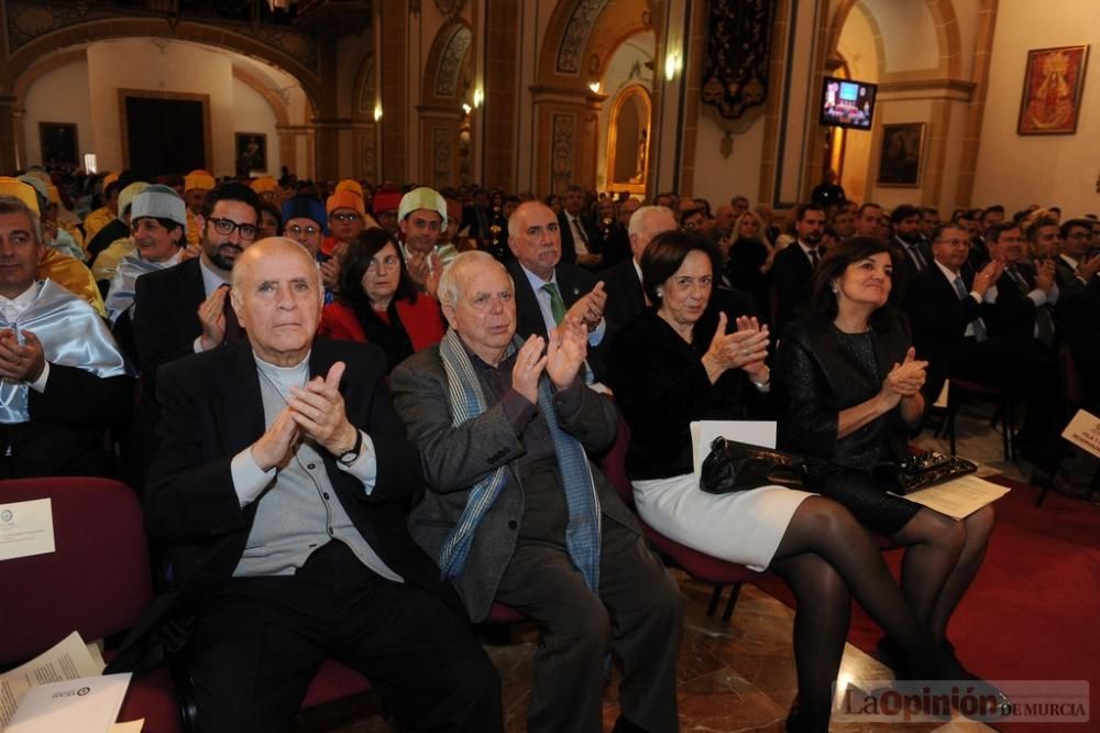 El fundador de la Organización Nacional de Trasplantes, Rafael Matesanz, es investido doctor Honoris Causa por la UCAM