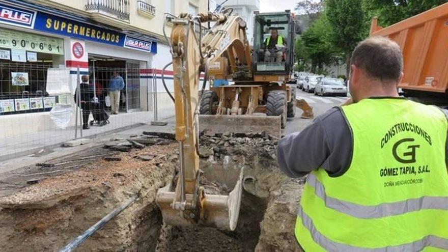 El colector de Ronda Povedano registra un nuevo hundimiento