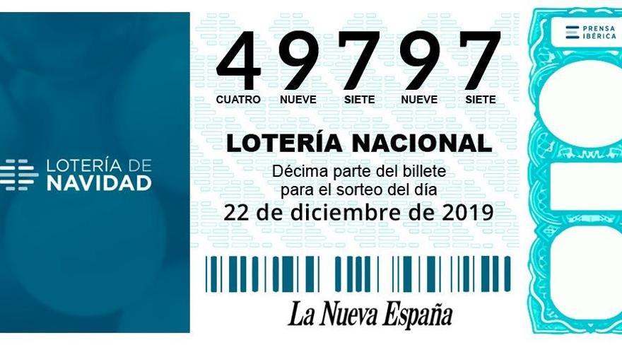 El segundo cuarto premio deja 40.000 euros en Oviedo y Grado