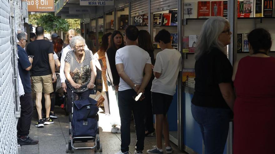 Una imagen de la reciente Feria del Libro de Vigo.