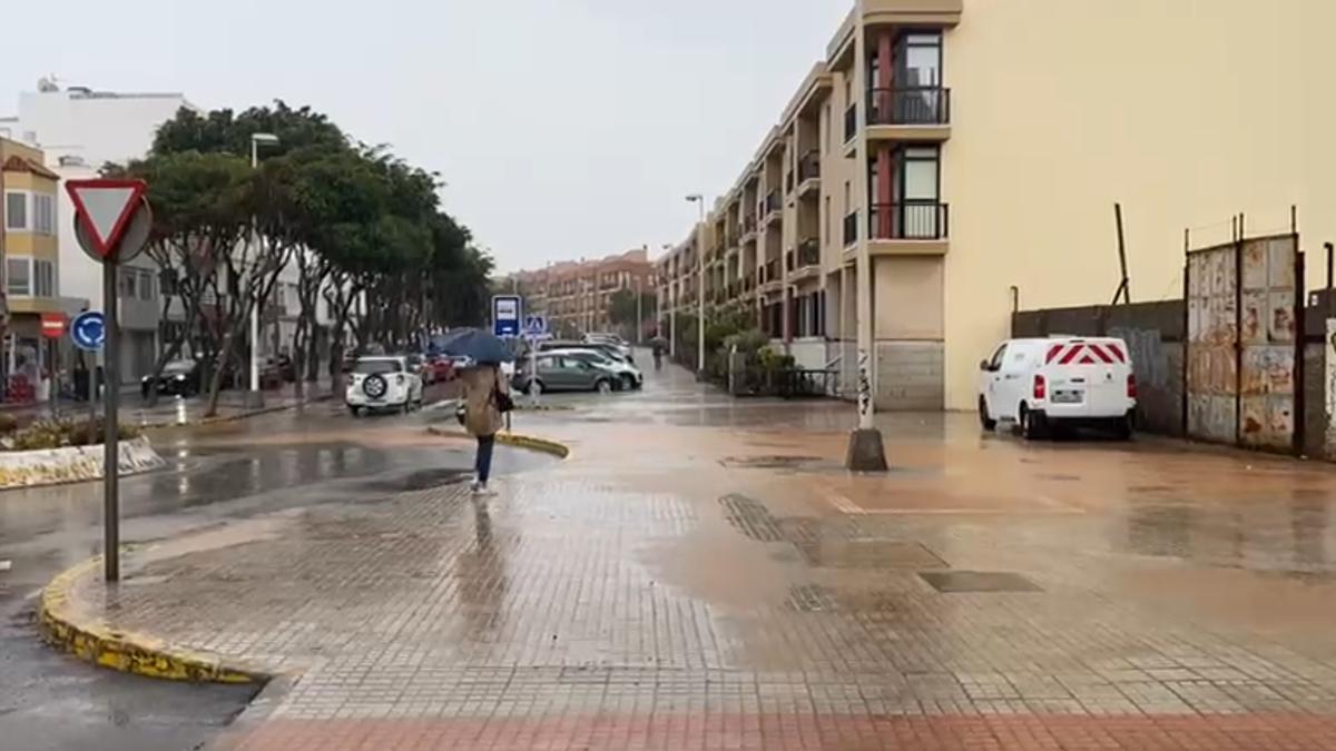 Inundaciones en Telde este Martes de Carnaval