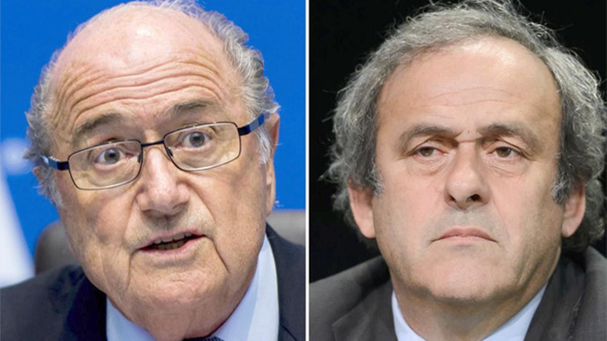 Blatter y Platini han visto reducida su sanción