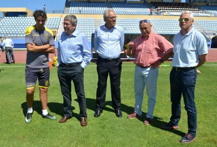 Primer entrenamiento de la UD Las Palmas