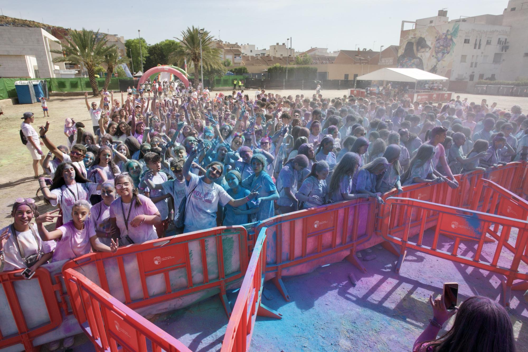 ‘Holi Life’, la carrera del color en Cabezo de Torres