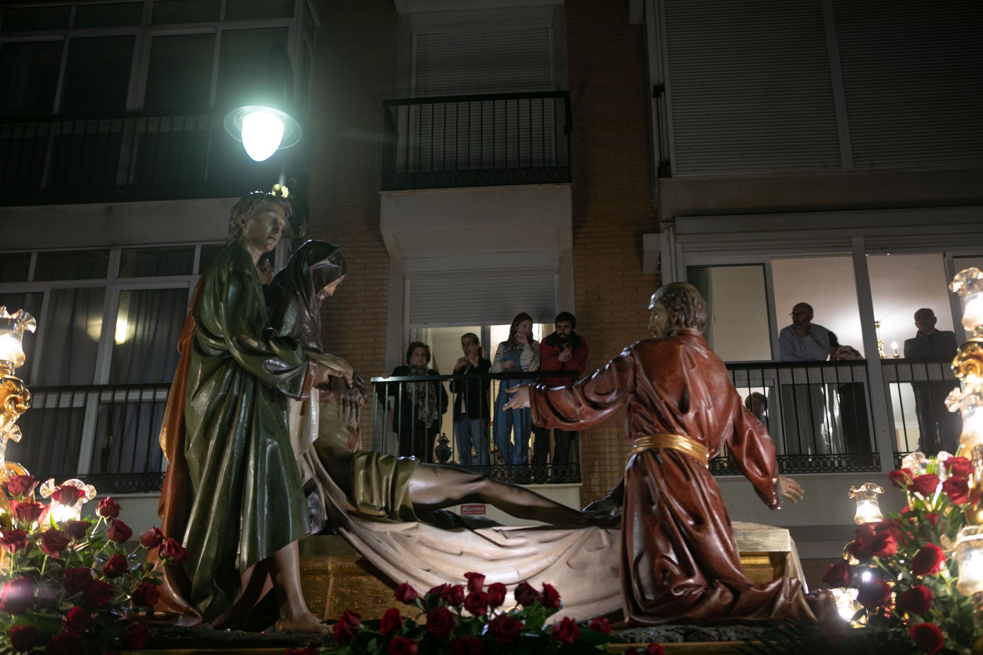 Procesión del Santo Entierro de Cristo en Cartagena