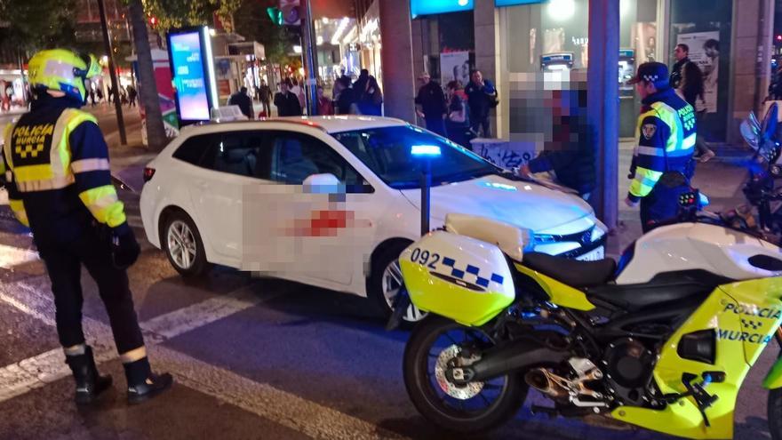 Interceptado cuando conducía borracho su taxi en Murcia: sextuplicaba la tasa de alcohol permitida