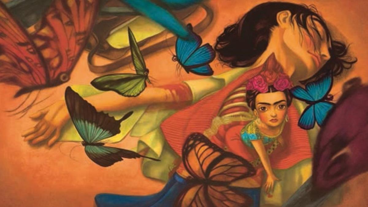 Ilustración de 'Frida', el nuevo libro ilustrado de Benjamin Lacombe y Sébastien Perez.