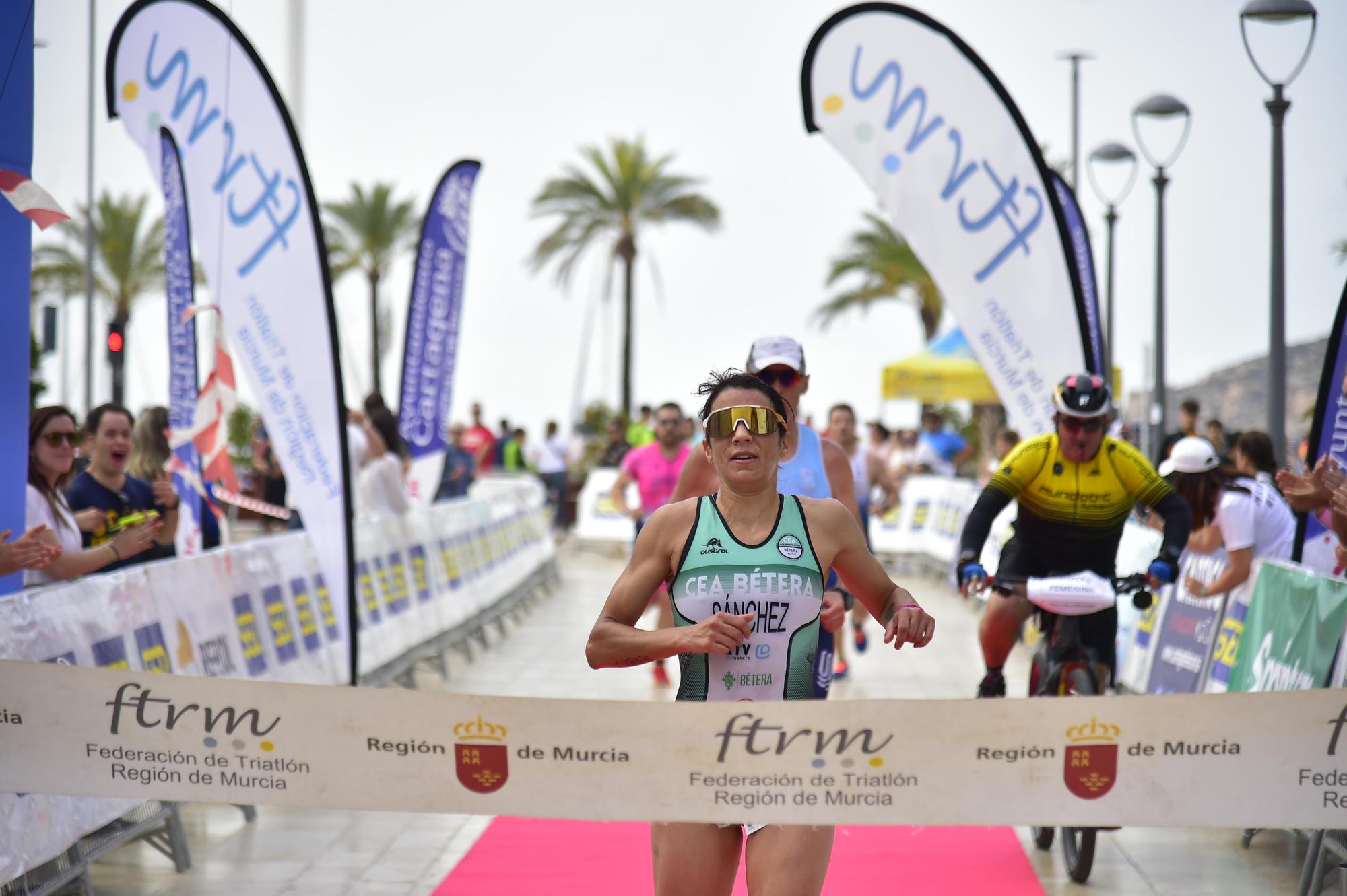 Las mejores fotos del Triatlón Ciudad de Cartagena 2023.