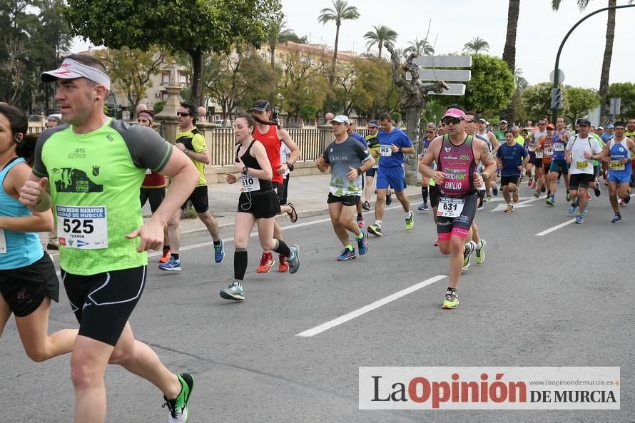 Media Maratón de Murcia: paso por la Avenida del Infante