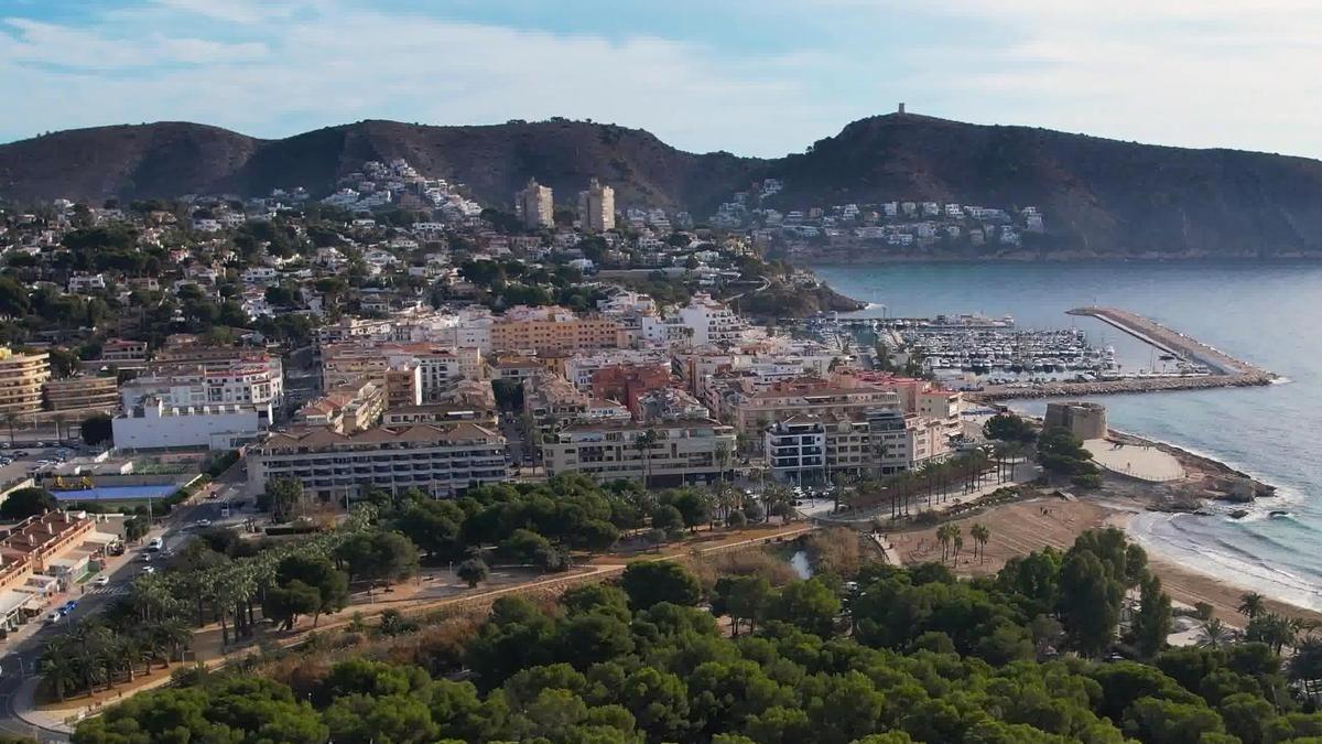 Viviendas del casco urbano de Moraira