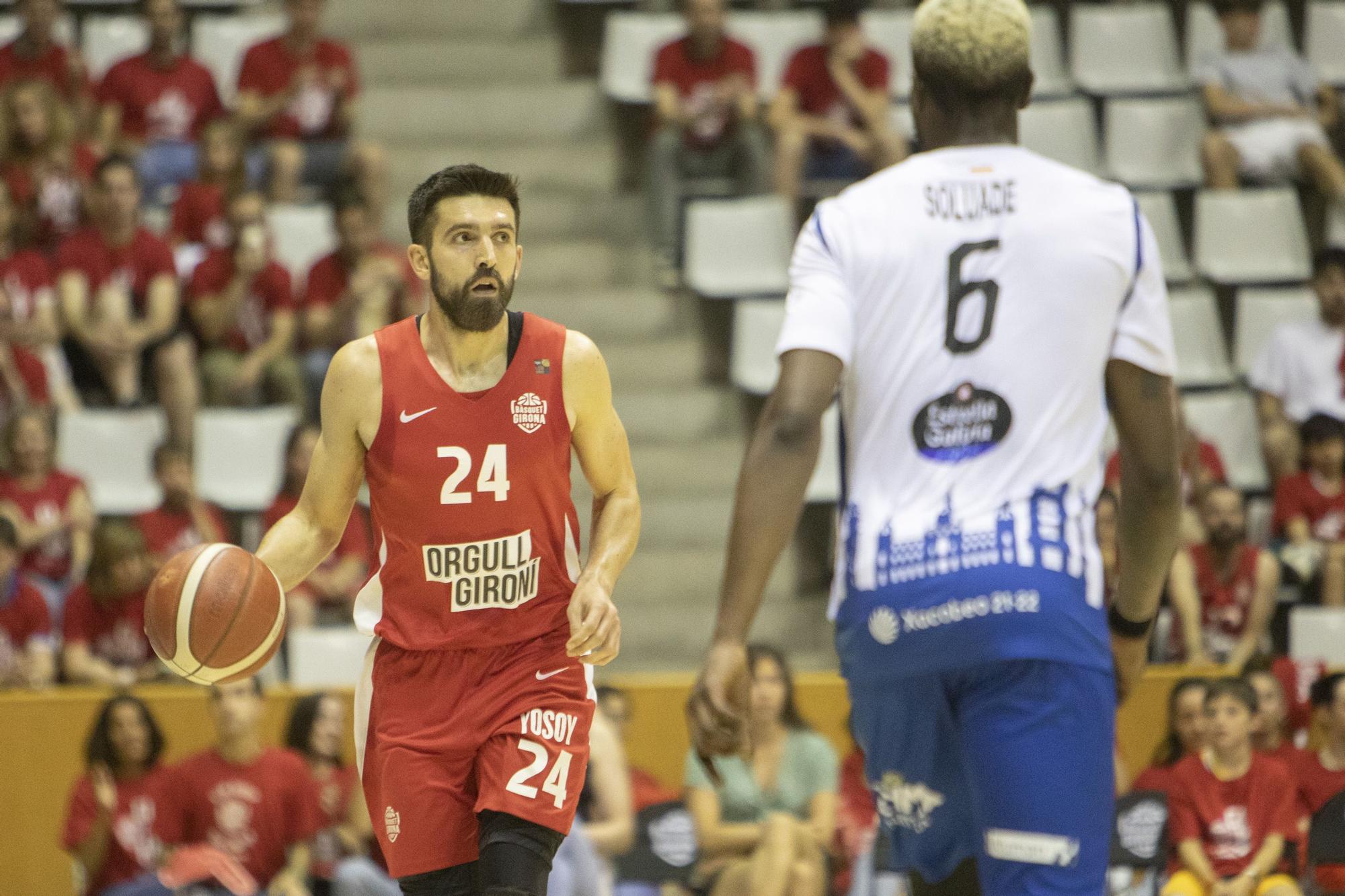 El primer punt del Bàsquet Girona arriba des de la defensa (74-66)