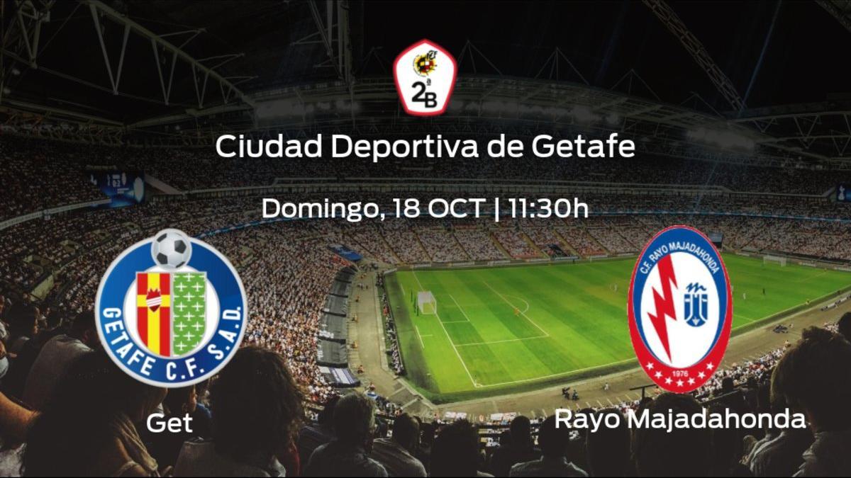 Previa del partido: primer duelo de la Segunda División B para el Getafe B y el Rayo Majadahonda