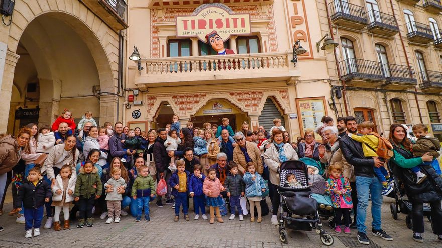 Los más peques del Colegio Sant Hipòlit de Cocentaina han podido disfrutar de la primera sesión del Tirisiti