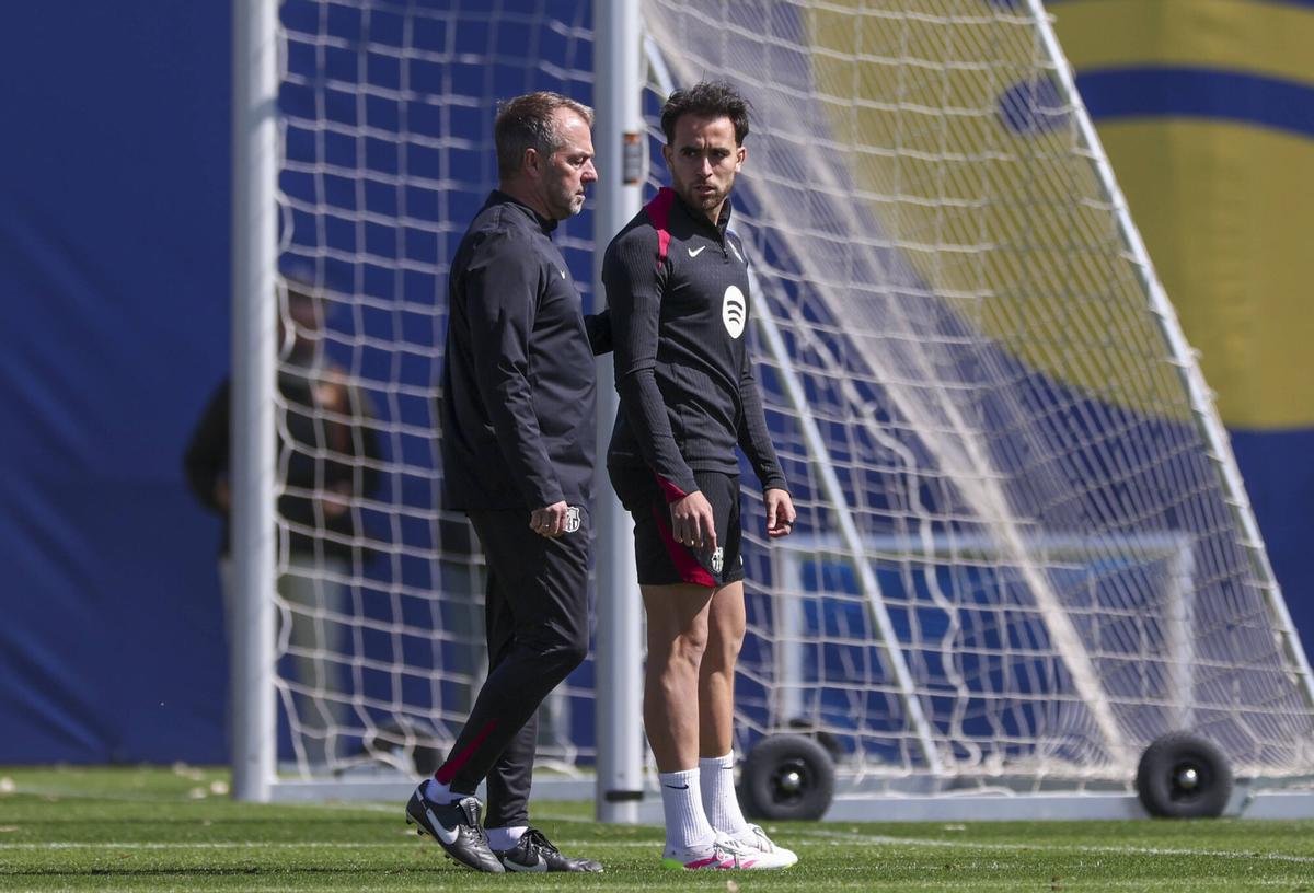 Flick tiene fe ciega en Eric Garcia