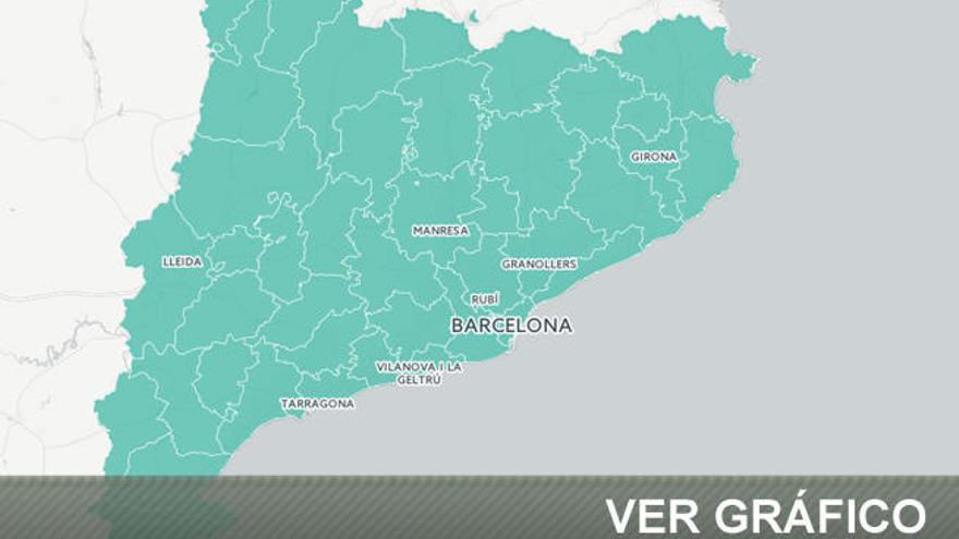 GRÁFICO: Así queda el mapa político de Cataluña