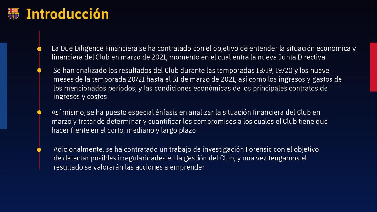 Todos los números de la auditoría del Barça, al detalle