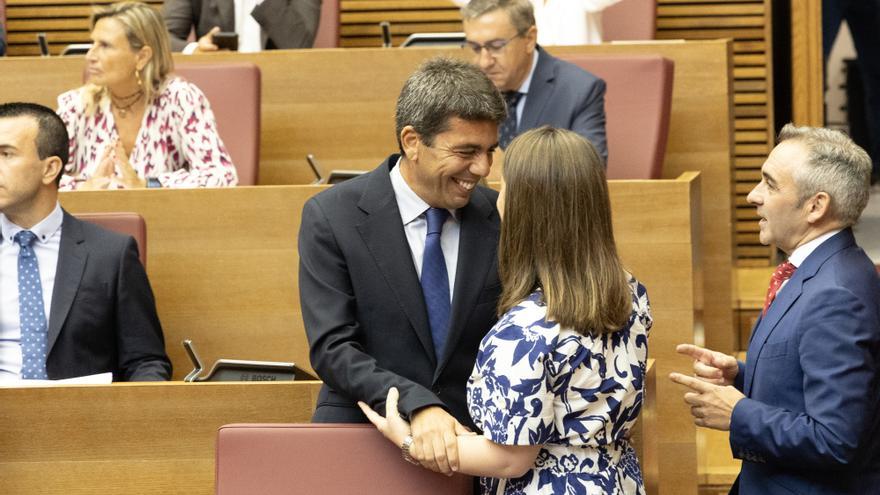 Mazón asume el mando del Palau