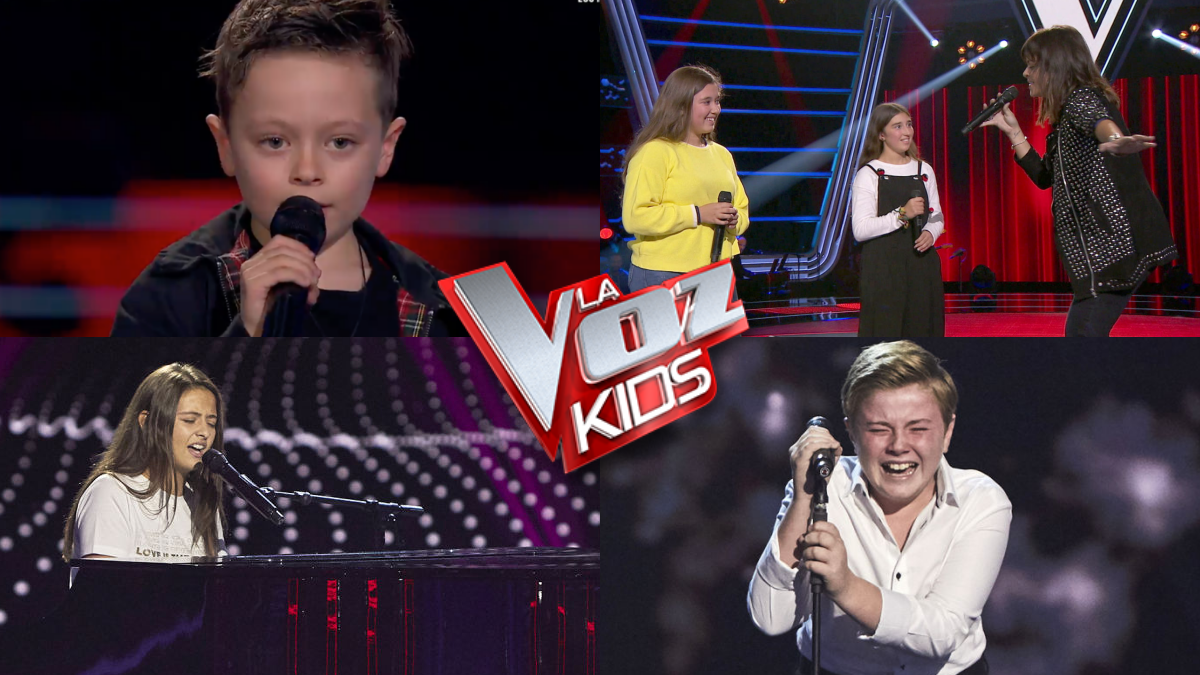 ‘La voz Kids’, estrena a Antena 3: els millors aspirants de les audicions a cegues