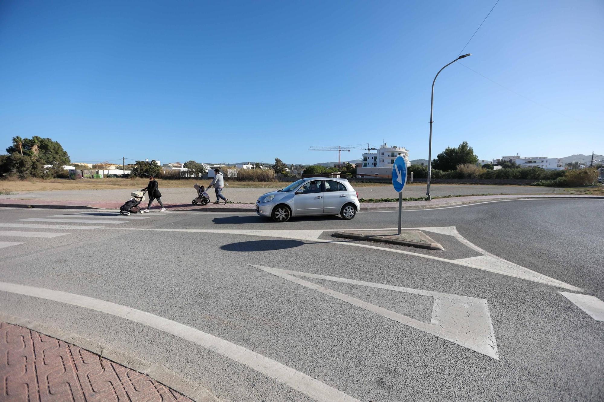 Solar donde se ubicará el nuevo 'parking' de Sant Antoni
