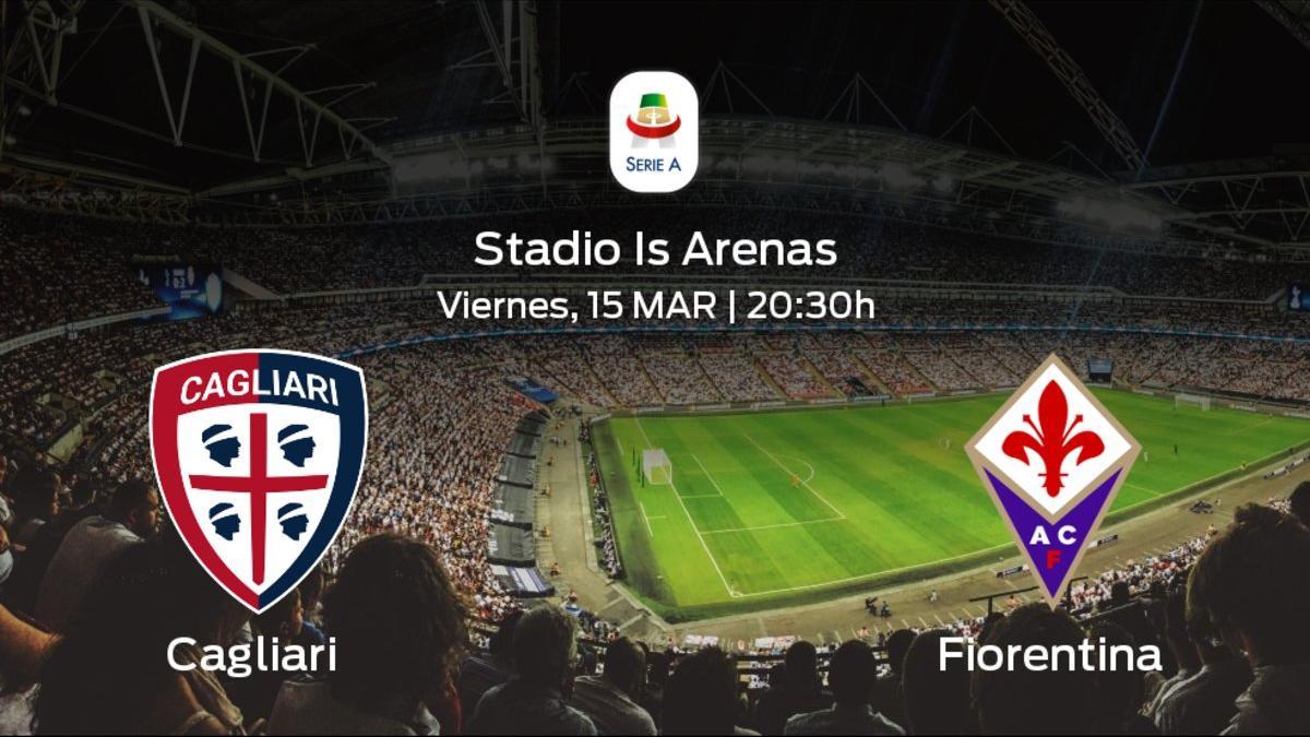 Previa del partido: el Cagliari recibe a la Fiorentina en la vigésimo octava jornada