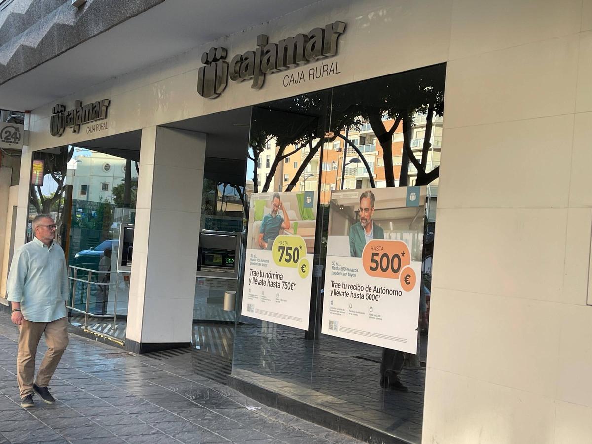 Oficina de Cajamar, en una imagen reciente.