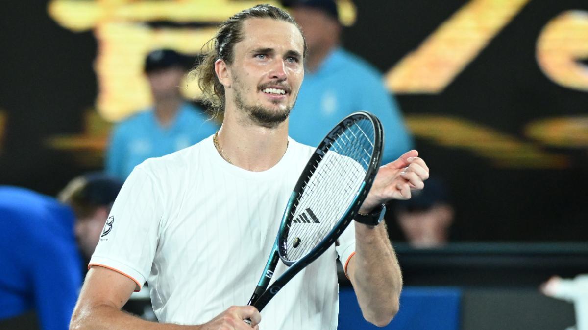 Zverev, próximo rival de Alcaraz en el Open de Australia