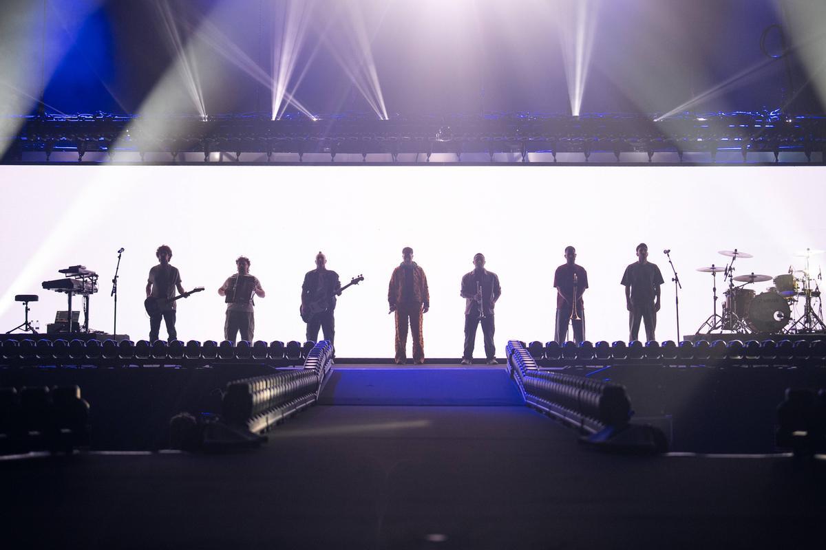 Concierto del grupo ETS en el Palau Sant Jordi. Concierto del grupo ETS en el Palau Sant Jordi.