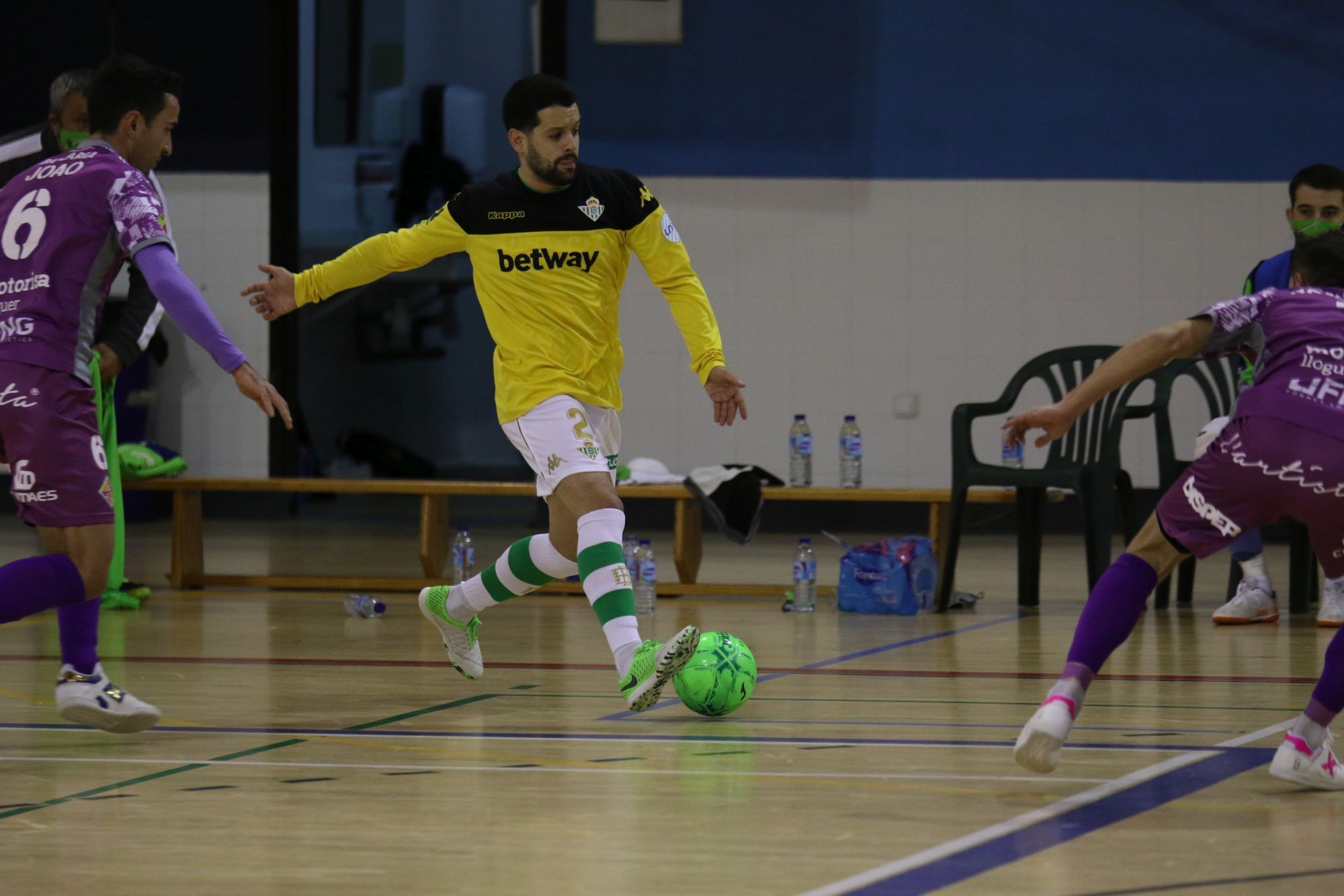 Victoria del Palma Futsal en la pista del Betis