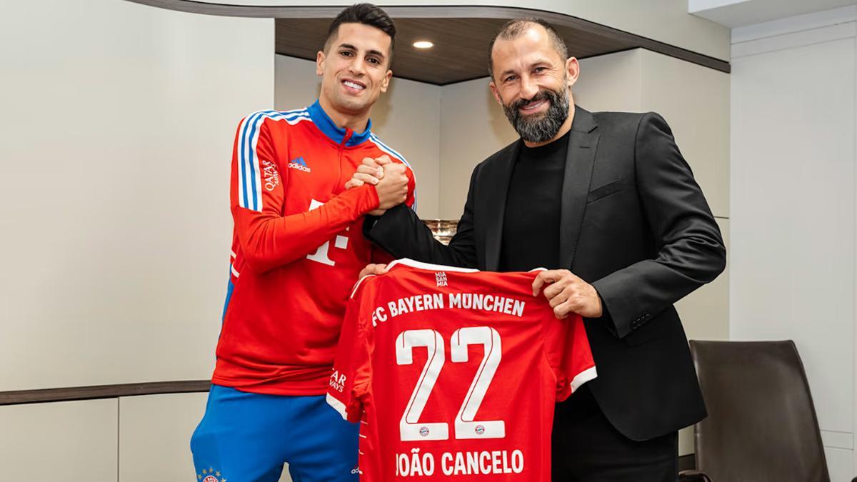 Joao Cancelo, con el Bayern