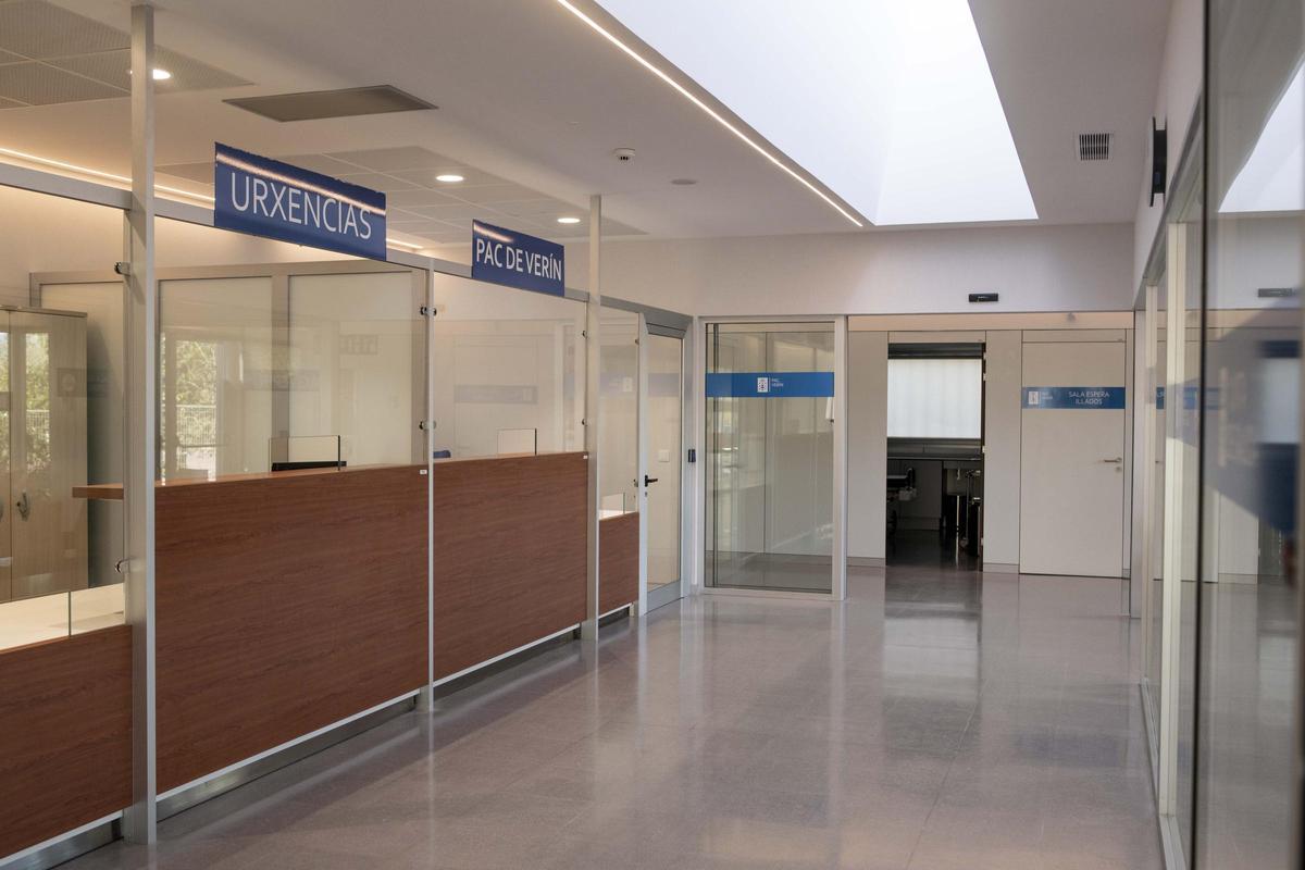Las nuevas instalaciones de Urgencias y el PAC de Verín.