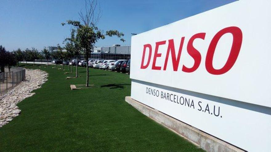 Exterior de les instal·lacions de Denso Barcelona