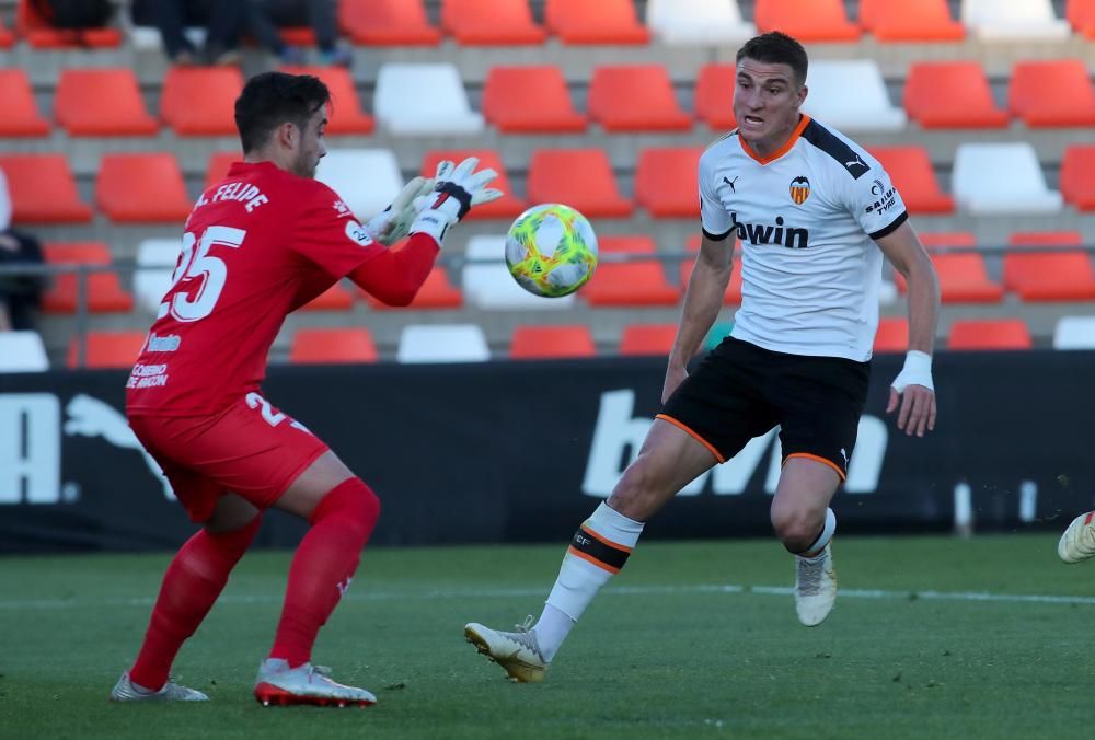 Valencia Mestalla - Ejea: Las mejores fotos