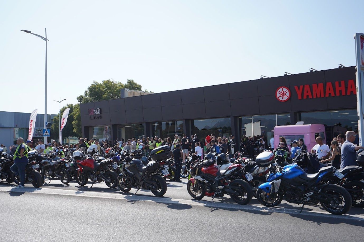 Las imágenes de la Ruta Memorial Luis Salom