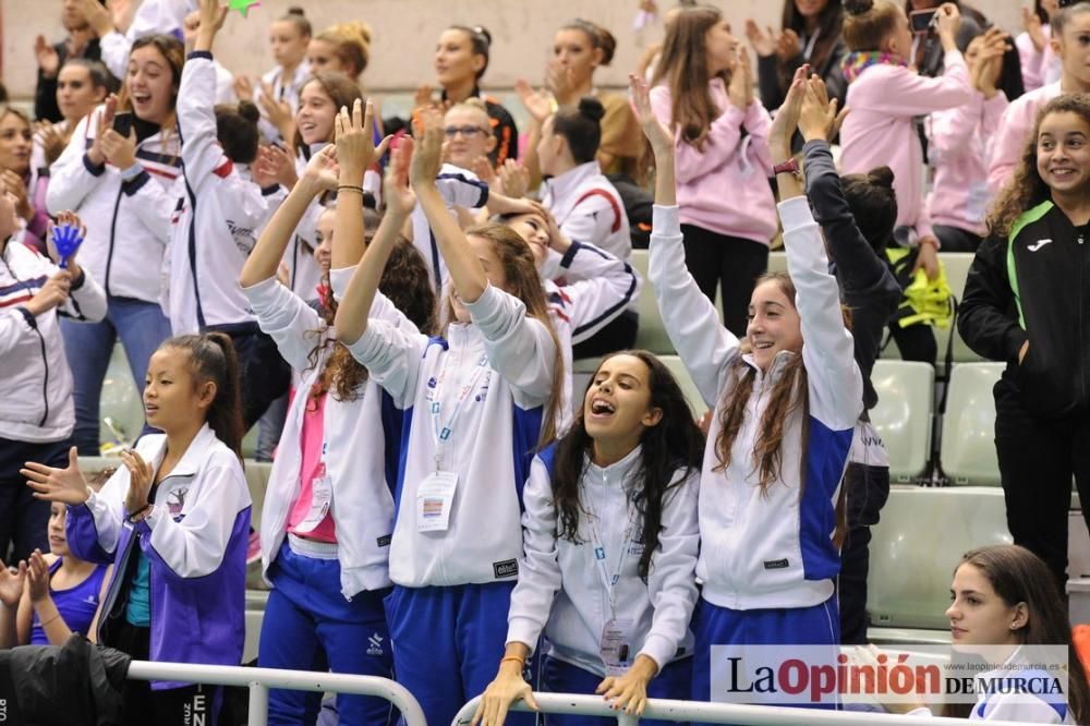 Campeonato de Gimnasia Rítmica: entrega de trofeos del sábado por la noche