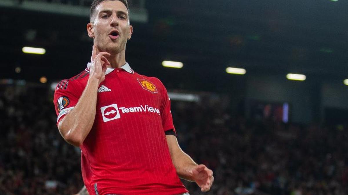 Diogo Dalot marcó el gol que abrió el triunfo de los de Ten Hag