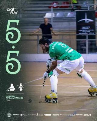 5-5 | El Liceo empata con el San Joanense en el Torneo de Vigo