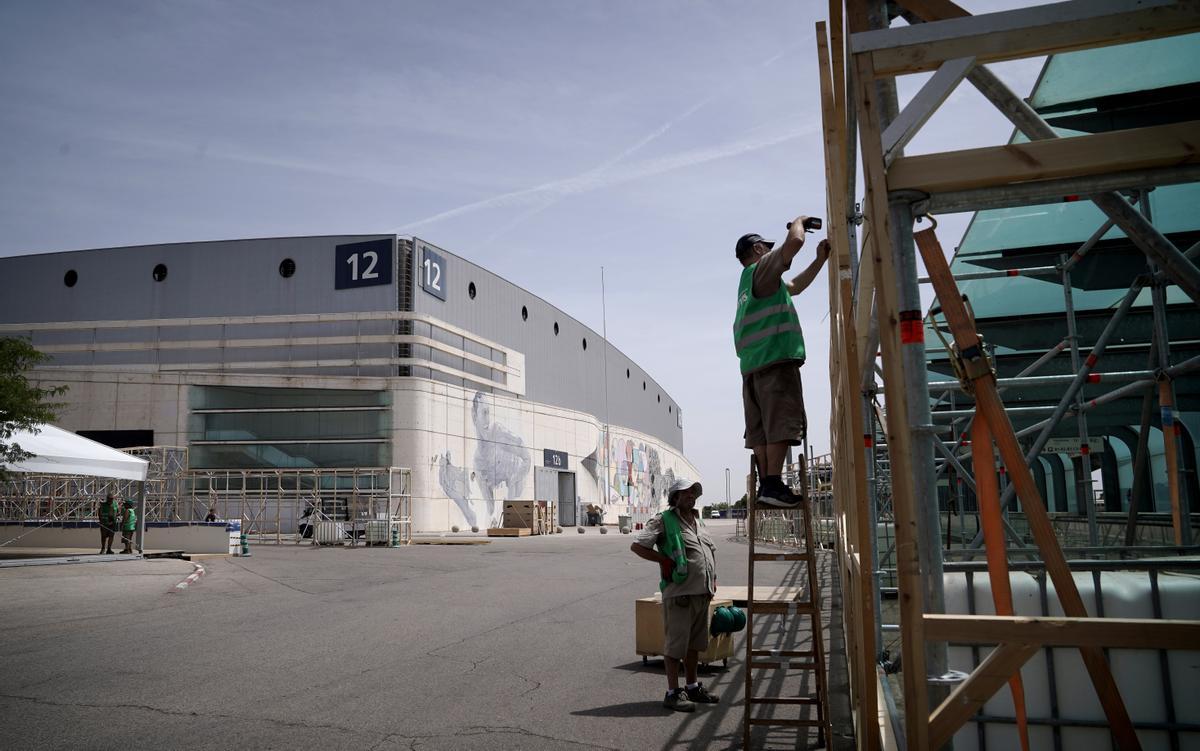 Recinto ferial Ifema, donde se celebrará la cumbre de la OTAN a finales de junio 2022.