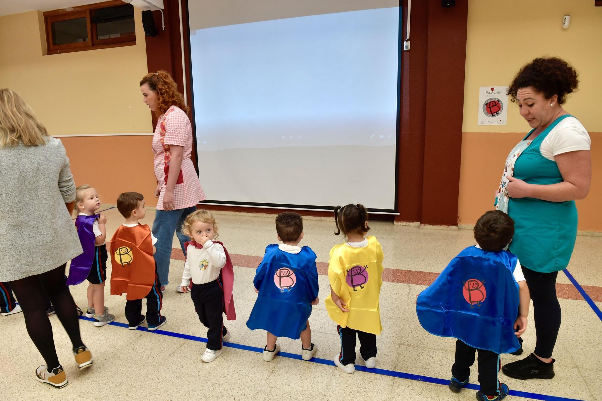 Material audiovisual elaborado para trabajar los cuidados en la primera infancia